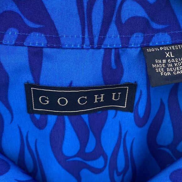 Vintage GOCHU Button Down Sz XL - Picture 4 of 7
